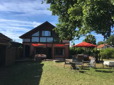 Jardin de l'établissement Chez Loulou chambre indépendante