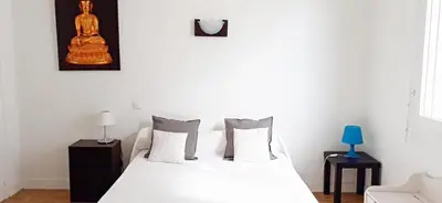Un ou plusieurs lits dans un hébergement de l'établissement La bonne location à HOSSEGOR !