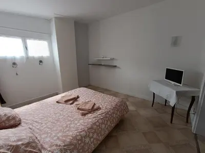 Un ou plusieurs lits dans un hébergement de l'établissement Le relais de cap de pin