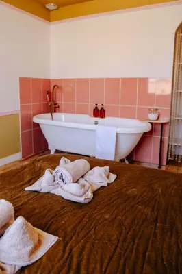 Plan de l'établissement Maison Castor, balnéo et billard chez Ivona Vacances