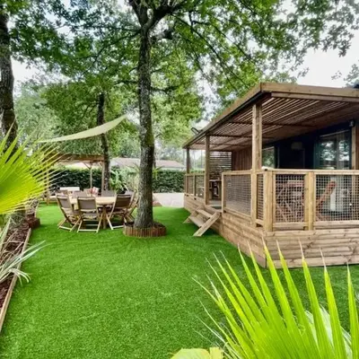 Mobilhome 212 6 couchages camping 4 étoiles
