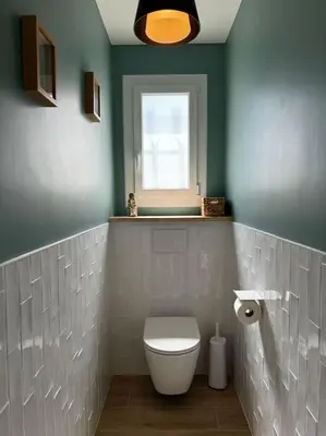 Salle de bains dans l'établissement Maison de vacances