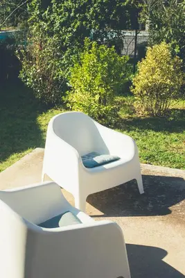 Jardin de l'établissement Escapade à 2 Bassin Arcachon - jardin - WiFI