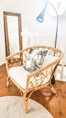 Coin salon dans l'établissement Villa 4 chambres
