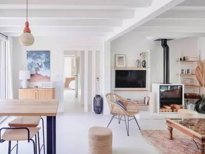 Plan de l'établissement Villa avec piscine chauffée, jardin exotique, au calme proche plages et commerces, Capbreton - FR-1-791-17