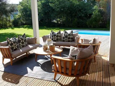 Piscine de l'établissement Villa d'Exception avec Piscine et Jardin Proche Plages et Lac à Hossegor - FR-1-791-5 ou située à proximité