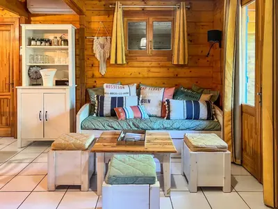 Cuisine ou kitchenette dans l'établissement VILLAS les DUNES 1 - VILLAS les DUNES 2
