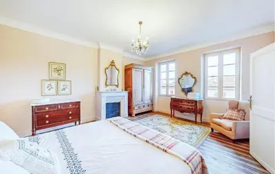 Un ou plusieurs lits dans un hébergement de l'établissement Nice Home In Montgaillard