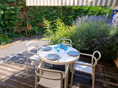 Jardin de l'établissement KSL Vos vacances dans les Landes