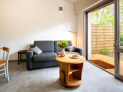 Coin salon dans l'établissement Apartment Hameau du courant-2 by Interhome