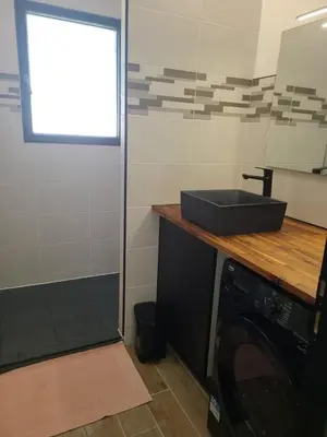Cuisine ou kitchenette dans l'établissement Maison avec piscine Pyla sur mer