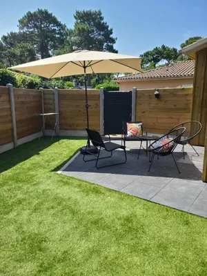 Jardin de l'établissement Maison avec piscine Pyla sur mer