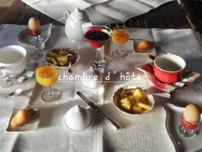 Nourriture dans le B&B/chambre d'hôtes ou à proximité