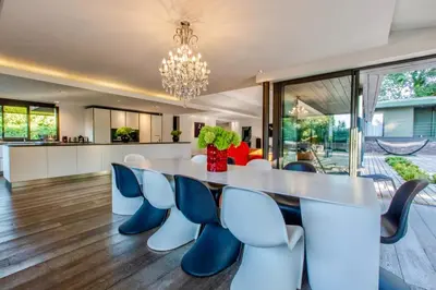 Coin salon dans l'établissement Villa AMANJANGO SEIGNOSSE-HOSSEGOR