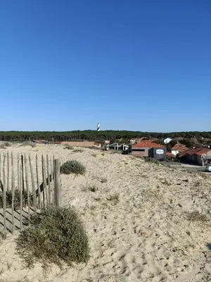 Paysage naturel près de le camping