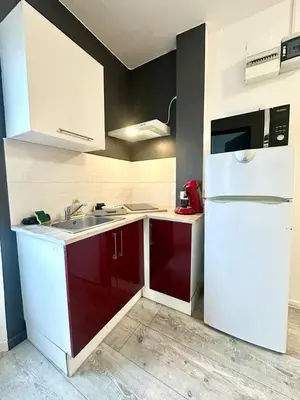 Cuisine ou kitchenette dans l'établissement Le Cocon Urbain - Spacieux - Hyper Centre