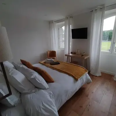 chambres d'hôtes numéro 1 Le Bedat côté jardin