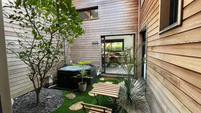 Jardin de l'établissement Villa Harmonie
