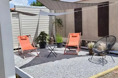 Terrasse ou espace extérieur de l'établissement La Bruga
