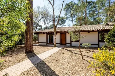 Jardin de l'établissement Villa Dahlia à deux pas de la plage PYLA SUR MER