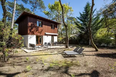 Jardin de l'établissement Villa Camélia à deux pas de la plage PYLA SUR MER
