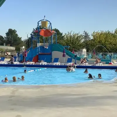 Mobil-home camping etoiles Les Dunes de Contis Landes Fun pass compris