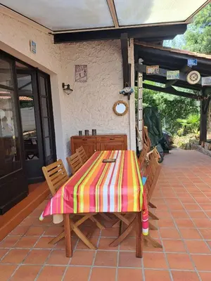 Terrasse ou espace extérieur de l'établissement Agréable maison au Pyla sur mer 6 personnes