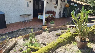 Jardin de l'établissement Agréable maison au Pyla sur mer 6 personnes