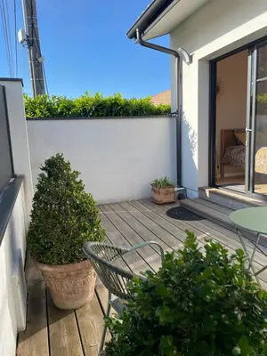Jardin de l'établissement Charmante chambre chez l habitant