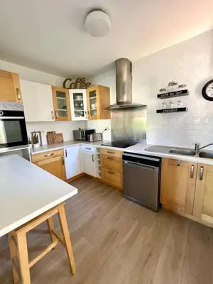 Cuisine ou kitchenette dans l'établissement Southwest Hossegor