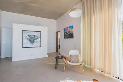 Télévision ou salle de divertissement dans l'établissement Villa Ciel, vue mer
