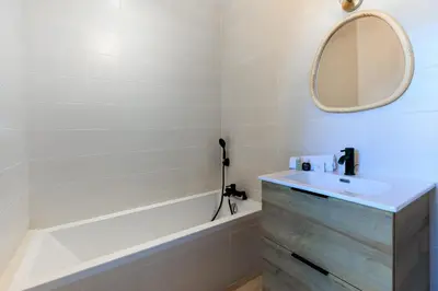 Salle de bains dans l'établissement Maison Évasion Océane - Welkeys