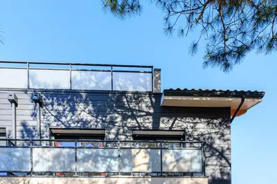 Bâtiment de la maison de vacances