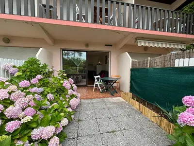 Balcon ou terrasse dans l'établissement La belle onde