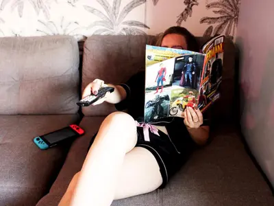 Télévision ou salle de divertissement dans l'établissement Maison Billard, Netflix et jeux par Ivona Vacances