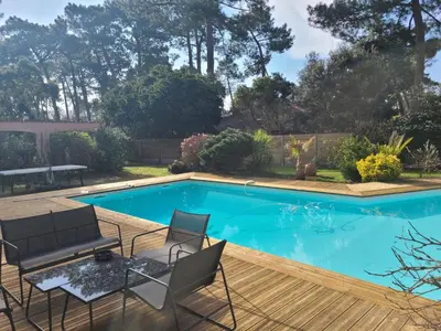 Piscine de l'établissement Villa Pyla sur mer 10 couchages ou située à proximité