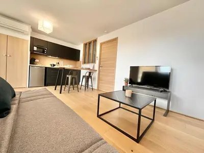 Cuisine ou kitchenette dans l'établissement Au Cœur de la Médina - Centre Ville - Parking