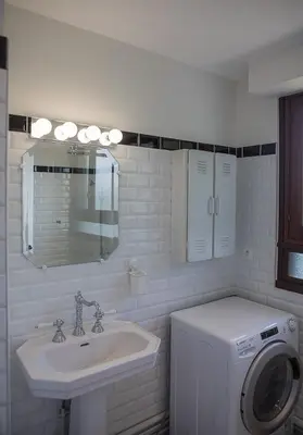 Salle de bains dans l'établissement Rameau