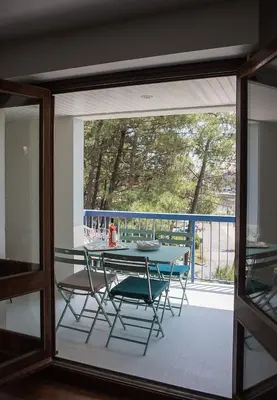 Balcon ou terrasse dans l'établissement Rameau