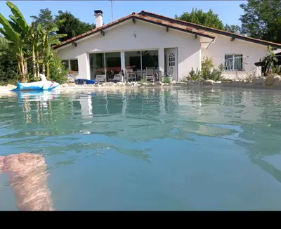 Paysage naturel près de la maison de vacances