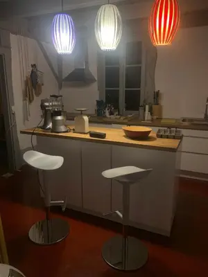 Cuisine ou kitchenette dans l'établissement Maison Magnolia