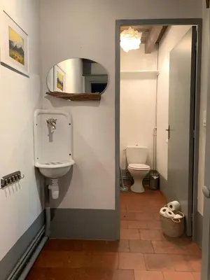 Salle de bains dans l'établissement Maison Magnolia