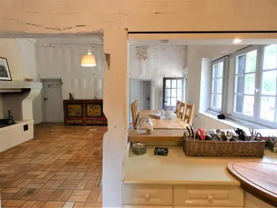 Cuisine ou kitchenette dans l'établissement capbat