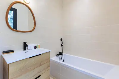 Salle de bains dans l'établissement Maison Atlantique - Welkeys