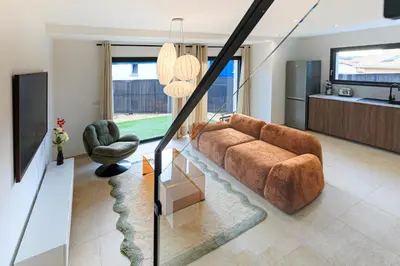 Coin salon dans l'établissement Maison Atlantique - Welkeys