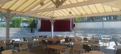 Restaurant ou autre lieu de restauration dans l'établissement camping les oyats