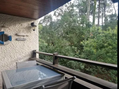 Plan de l'établissement Spacieux T3 à Seignosse au bord de l'océan avec balcon - FR-1-239-1095
