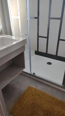 Salle de bains dans l'établissement cottage Landes entre terre et ocean