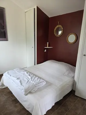 Un ou plusieurs lits dans un hébergement de l'établissement Villa Pignon