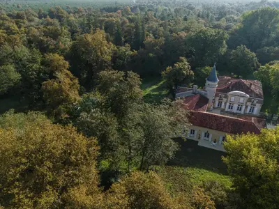 Paysage naturel près de la maison de vacances